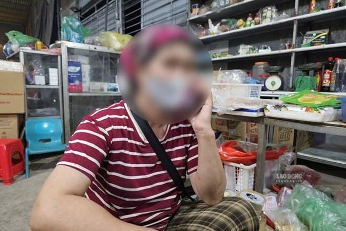 Bà L.T.V (xã Thượng Phúc, Hà Nội). Ảnh: Sóng Hữu
