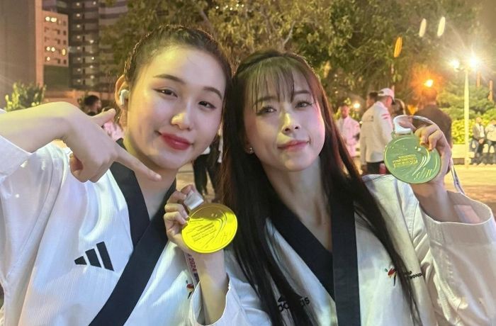 Châu Ngọc Tuyết Sang là em gái của nhà vô địch taekwondo thế giới Châu Tuyết Vân.