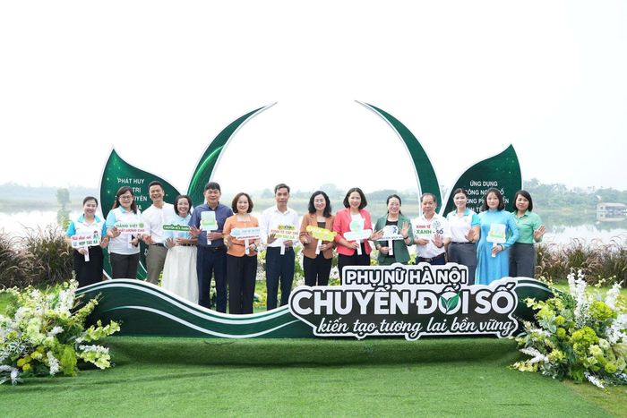 Hội Liên hiệp phụ nữ thành phố Hà Nội đẩy mạnh phát huy giá trị tài nguyên bản địa, ứng dụng công nghệ số, chuyển đổi xanh trong kinh tế tập thể. Ảnh: Hoàng Lan