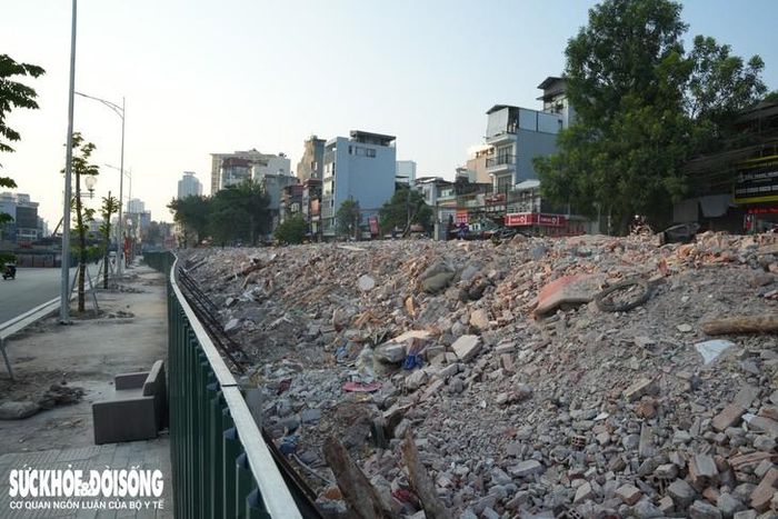 Hiện, toàn bộ các công trình trong phạm vi dự án đã được phá dỡ, tạo mặt bằng sạch để triển khai thực hiện dự án.