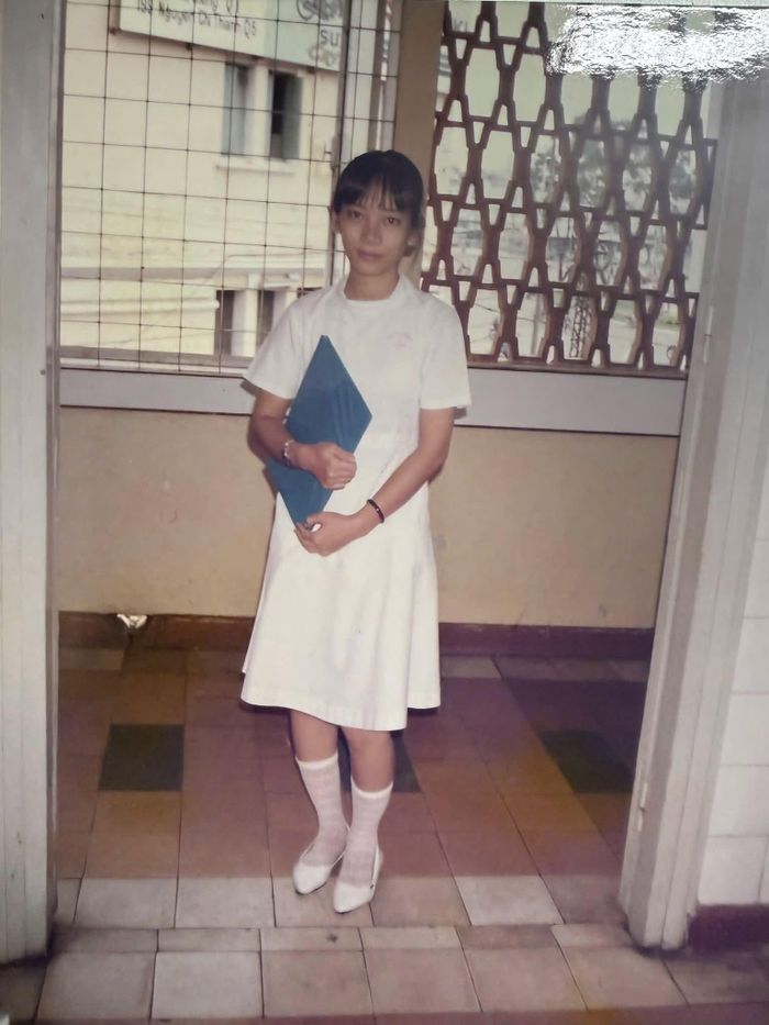 ThS. Lê Thị Anh Hoa khi mới vào bệnh viện.