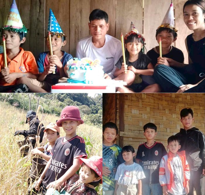 Tấm lòng của người mẹ cưu mang 5 đứa trẻ đồng bào mồ côi.