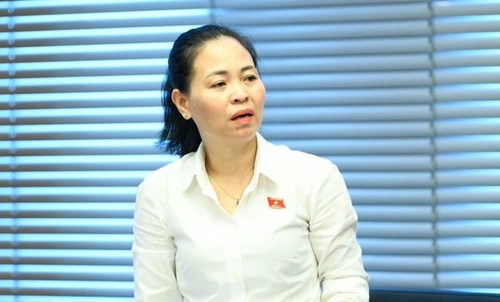 ĐBQH Nguyễn Thị Thu Dung - Đoàn ĐBQH TP Hà Nội. Ảnh: Duy Linh