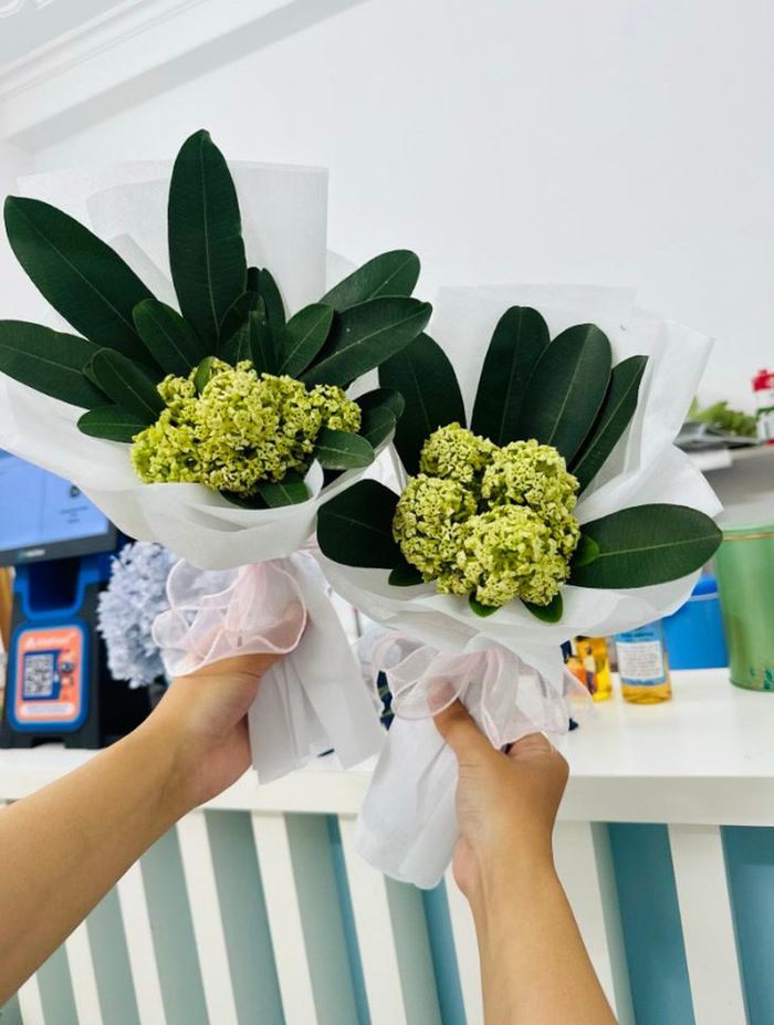 Cộng đồng mạng thi nhau khoe đủ kiểu trưng bày hoa sữa (Ảnh: IT)
