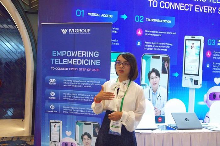 Bà Nguyễn Ngọc Ánh, Giám đốc Kinh doanh ISOFH chia sẻ về định hướng phát triển của IVI Group.