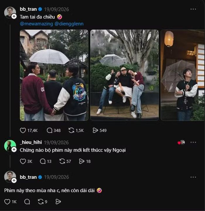  Nếu hỏi ai đã "dạy hư" Thái Lê Minh Hiếu, không ít Gai Con sẽ đồng tình và chỉ về phía BB Trần và Mew Amazing vì những pha "thoại sảng" không hồi kết 