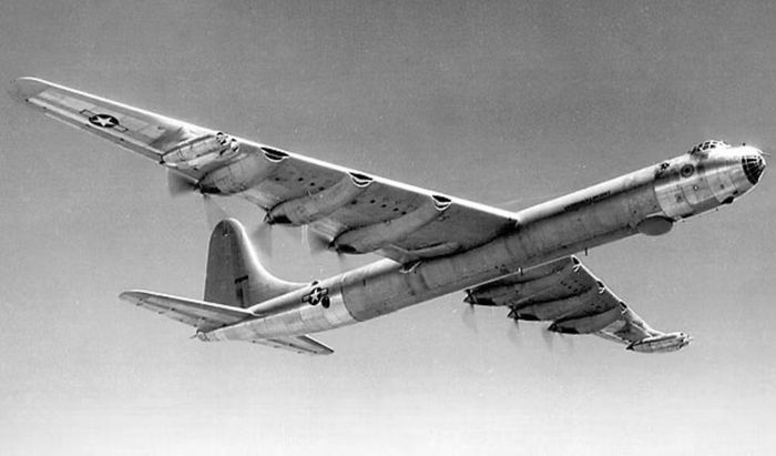 Đến cuối thập niên 1940, những tiêm kích phản lực có tốc độ vượt xa các máy bay cánh quạt, tạo ra một vấn đề đối với B-36: một oanh tạc cơ có tầm bay rất lớn nhưng tốc độ tương đối thấp sẽ phải đối mặt với nguy cơ bị tiêm kích đánh chặn.