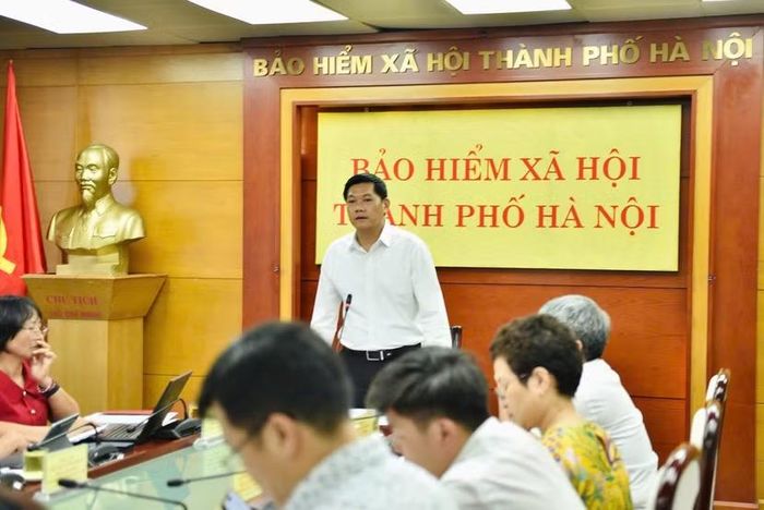 Giám đốc BHXH TP Hà Nội Nguyễn Ngọc Huyến yêu cầu tăng tốc nhiệm vụ cuối năm