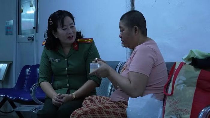 Tác phẩm dự thi “Ấm những bữa cơm nghĩa tình” của Công an TP. Cần Thơ