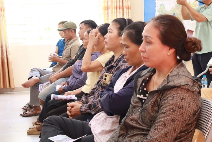 Buổi tuyên truyền thu hút 65 người dân vạn chài