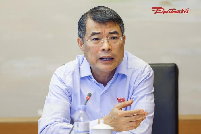 Thủ tướng Chính phủ Lê Minh Hưng phát biểu tại Tổ 3 (Ảnh: Quang Vinh)