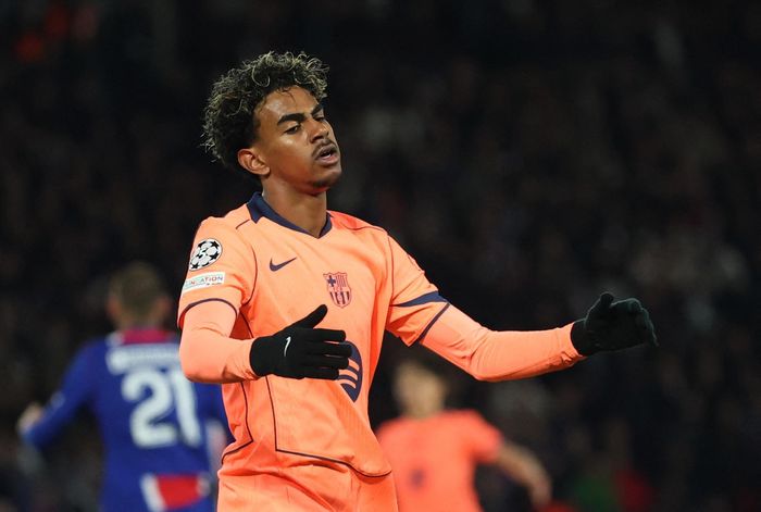 Lamine Yamal có 13 bàn tại Champions League khi mới 19 tuổi, cân bằng kỷ lục của Kylian Mbappe ở độ tuổi teen.