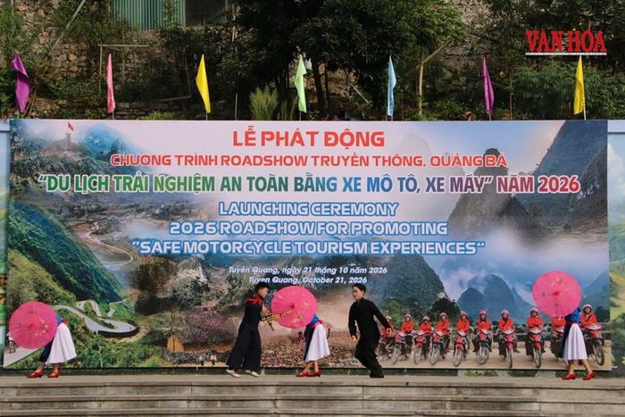 Lễ phát động chương trình Roadshow truyền thông, quảng bá "du lịch trải nghiệm an toàn bằng xe mô tô, xe máy" năm 2026