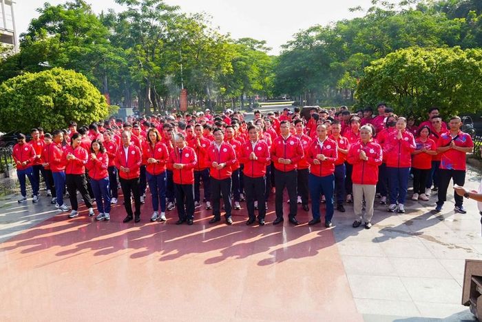 Toàn đoàn quyết tâm giành nhiều huy chương về cho thành phố