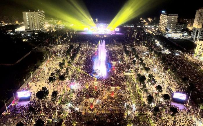 Quảng trường Biển, phường Sầm Sơn, nơi dự kiến tổ chức Gala Sao Mai 2026
