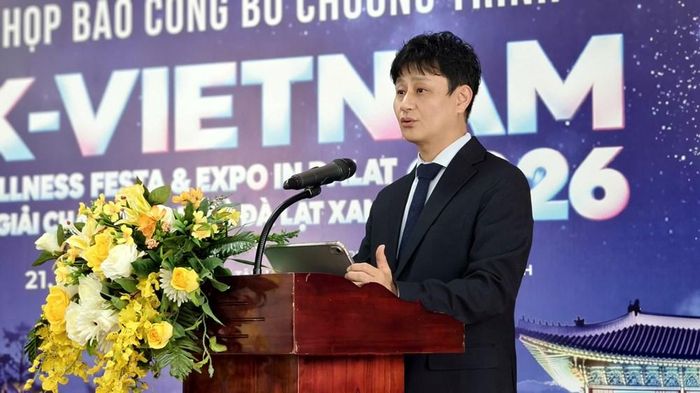Ông Yoon Jaesik, Phó Tổng Giám đốc DHI Việt Nam, đại diện Ban tổ chức thông tin về sự kiện