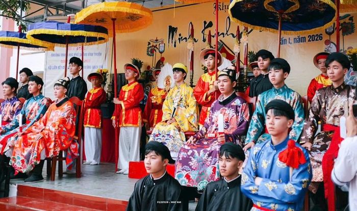 Tiết mục sân khấu hóa, công bố kết quả khoa thi, xướng danh Trạng nguyên