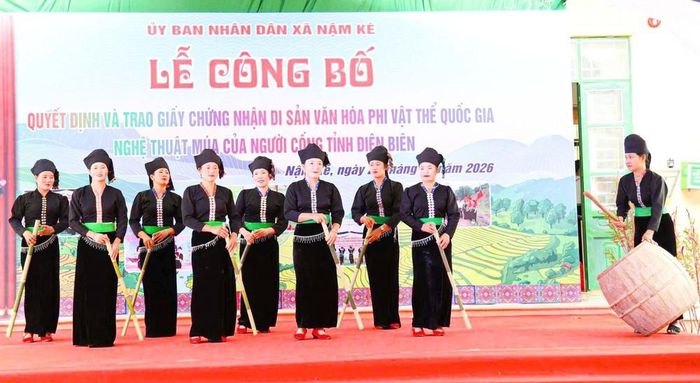 Nghệ thuật múa của người Cống được đưa vào Danh mục quốc gia về di sản văn hóa phi vật thể. Ảnh: TTXVN phát