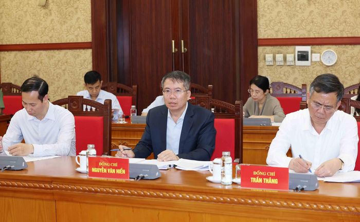 Thành viên Ban Chỉ đạo Trung ương kỷ niệm các ngày lễ lớn và sự kiện lịch sử quan trọng của đất nước giai đoạn 2026 - 2030 tham dự phiên họp. Ảnh: Phương Hoa - TTXVN