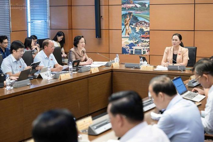 Các đại biểu Quốc hội tại tổ 15 thảo luận - Ảnh: chinhphu.vn
