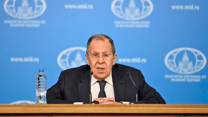Bộ trưởng Ngoại giao Nga Sergei Lavrov. (Ảnh: THX/TTXVN)