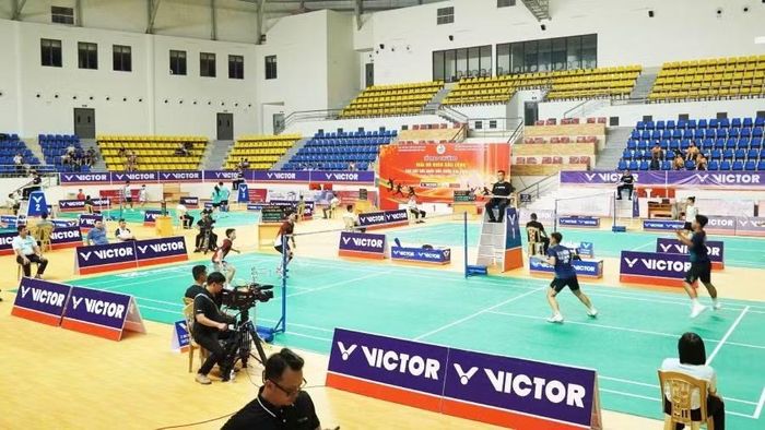 Các vận động viên tranh tài ngay sau lễ khai mạc tối 20/10. (Ảnh: HG)