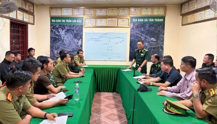 Bộ đội Biên phòng Quảng Trị phối hợp Công an tỉnh Savannakhet đấu tranh thành công chuyên án, thu giữ lượng pháo các loại lớn nhất từ trước đến nay. (Ảnh: Ban Chỉ huy Bộ đội Biên phòng tỉnh Quảng Trị)
