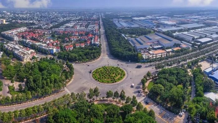  Khu Công nghiệp Mỹ Phước, Thành phố Hồ Chí Minh. (Ảnh: Cộng tác viên) 