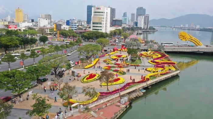 Một góc trung tâm thành phố Đà Nẵng. (Ảnh: QUANG NGUYỄN)