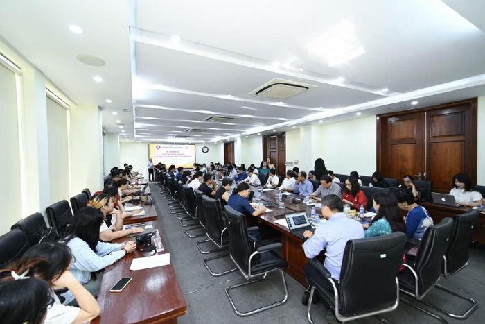 Quang cảnh hội thảo khoa học “Văn hóa trong kỷ nguyên phát triển mới: Phát huy nguồn lực nội sinh, kiến tạo động lực tăng trưởng quốc gia". (Ảnh: Ban tổ chức cung cấp)