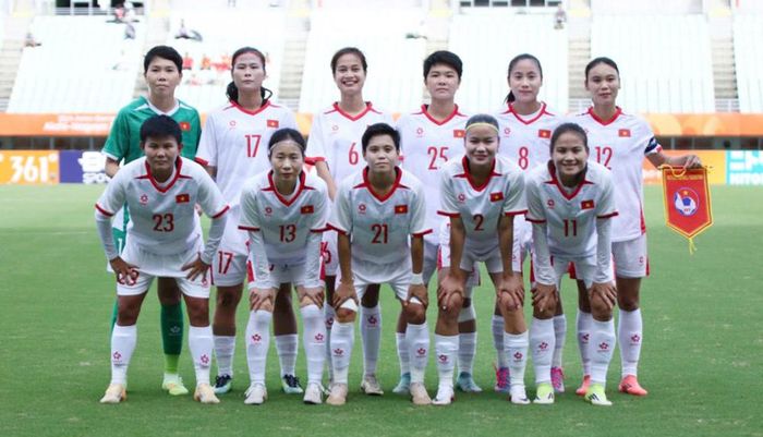 Đội tuyển nữ Việt Nam trong hành trình tham dự Đại hội thể thao châu Á năm 2026. Ảnh: VFF