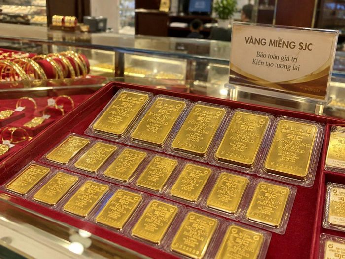 Gái vàng miếng trong nước nối dài đà giảm. Ảnh minh họa: Thuonghieucongluan.com.vn