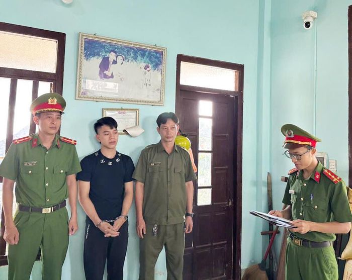 Công an xã Nam Phước khuyến cáo thanh thiếu niên cần nâng cao ý thức chấp hành pháp luật.
