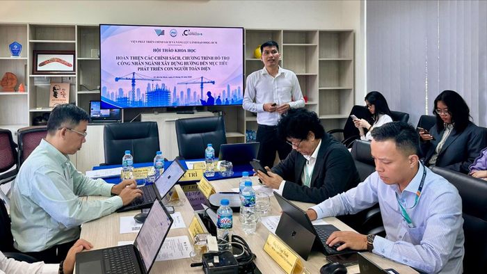  Các chuyên gia thảo luận tại buổi hội thảo. Ảnh: THANH HIỀN 