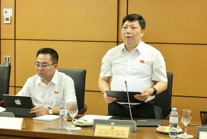  ĐB Nguyễn Vũ Trung (TPHCM). Ảnh: QUANG PHÚC 