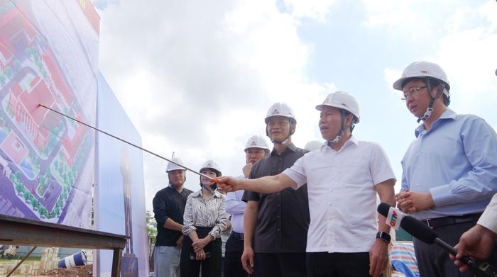 Phó Thủ tướng Lê Tiến Châu chỉ đạo các giải pháp đẩy nhanh tiến độ Dự án Trường Chính trị Lê Duẩn