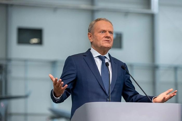 Thủ tướng Ba Lan Donald Tusk. (Nguồn: TVP Wilno)
