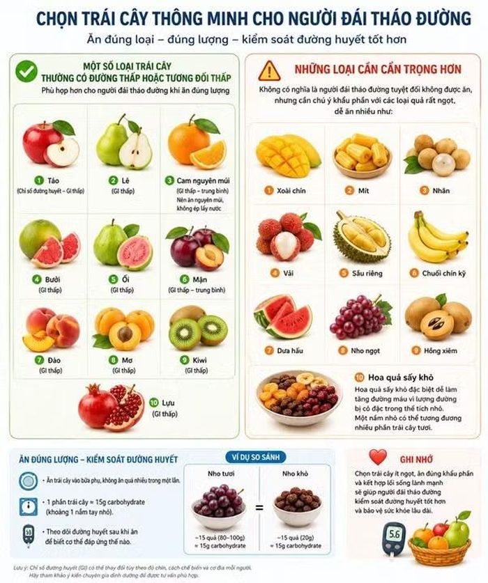 Nước ép đã bị loại bỏ phần lớn chất xơ khiến lượng đường tự nhiên trong trái cây trở thành "đường tự do" và được hấp thu thẳng vào máu, khiến đường huyết tăng đột ngột.