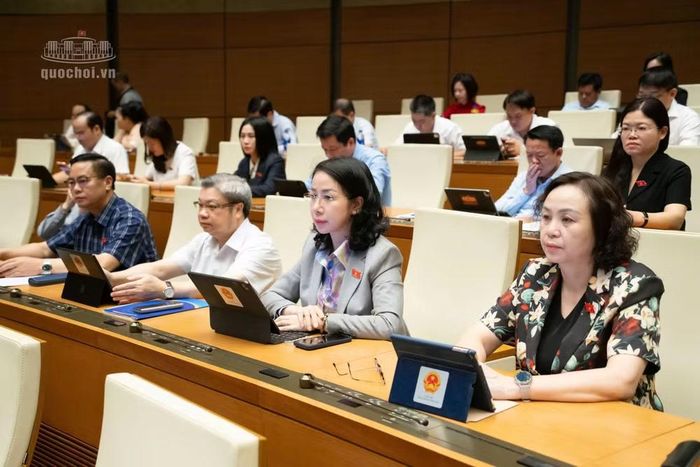 Các đại biểu dự phiên họp - Ảnh: QH