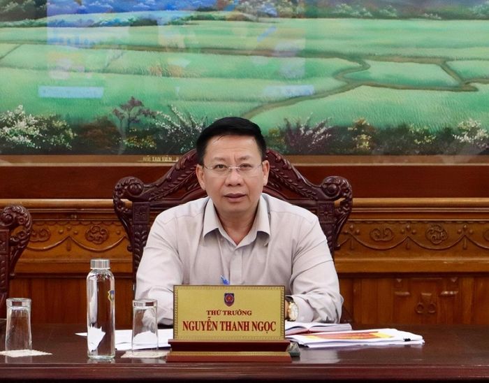 Thứ trưởng Nguyễn Thanh Ngọc phát biểu kết luận.