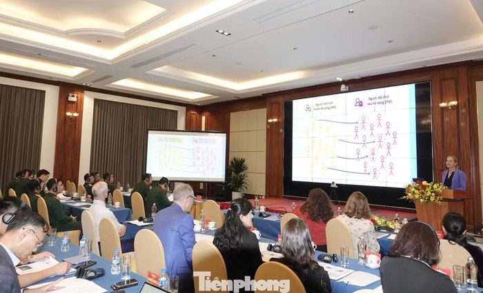 Hội thảo được tổ chức theo hình thức trực tiếp kết hợp trực tuyến.