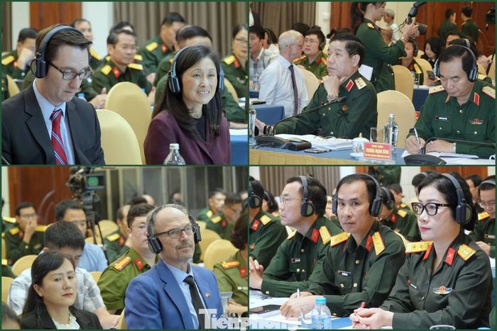 Gần 100 đại biểu, chuyên gia trong nước và quốc tế đã tham dự hội thảo.
