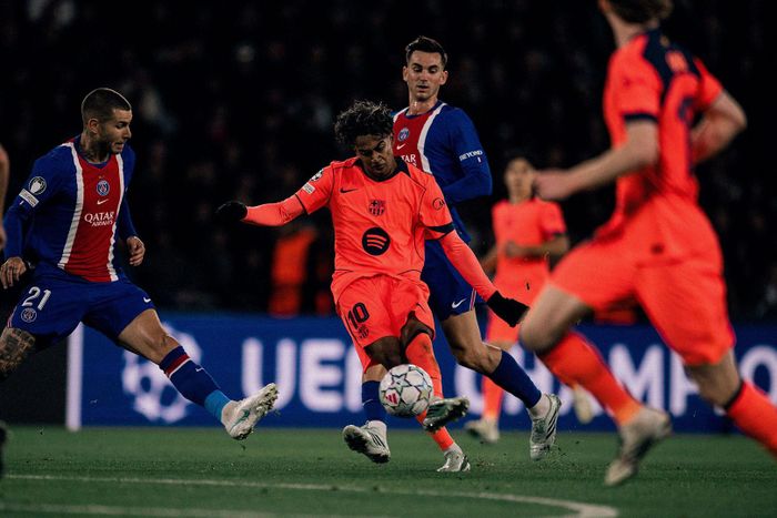 Yamal tỏa sáng về mặt cá nhân, nhưng PSG mạnh hơn về tập thể. Ảnh: FCB