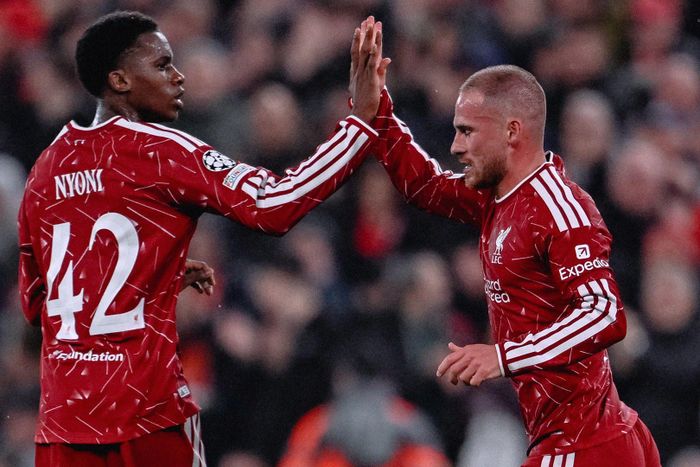 Mac Allister giúp Liverpool ngược dòng lấy trọn 3 điểm. Ảnh: LFC
