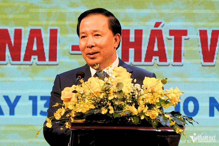 Chủ tịch UBND Thành phố Đồng Nai Nguyễn Văn Út phát biểu.
