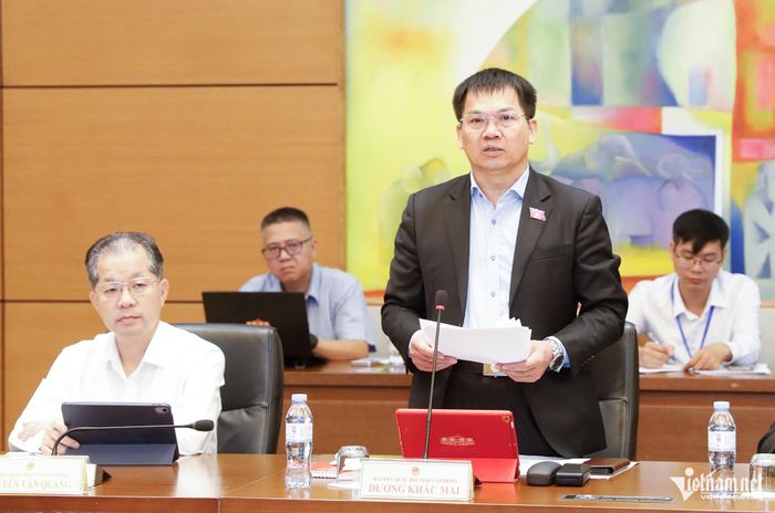 Đại biểu Dương Khắc Mai (đoàn Lâm Đồng). Ảnh: Phạm Hải