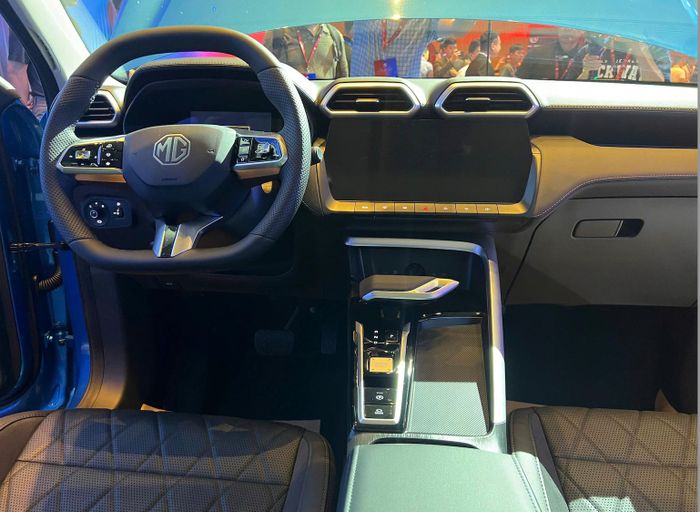 Bên trong khoang lái của MG ZS 2026. Ảnh: Y Nhụy