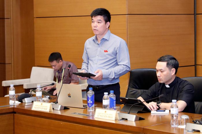 Đại biểu Nguyễn Văn Ngọc. Ảnh: Phạm Hải