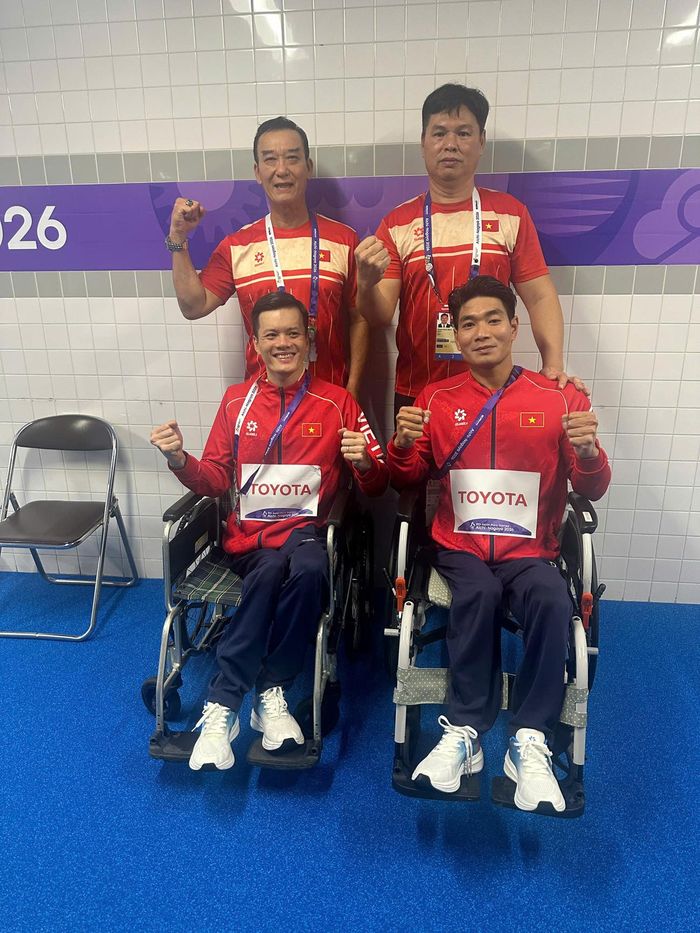 Đoàn Việt Nam có tấm HCV đầu tiên tại Asian Para Games 2026.