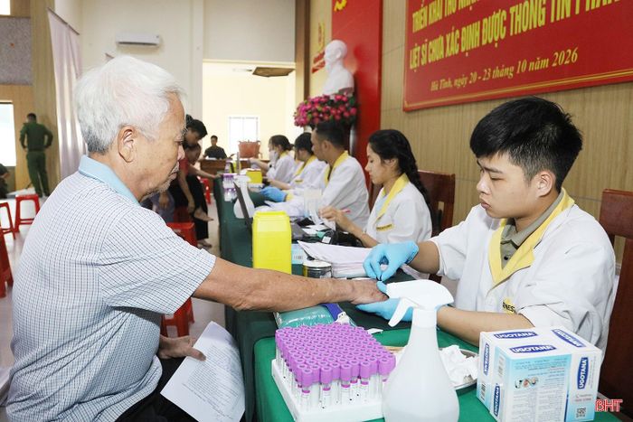 Giám định ADN là phương pháp khoa học góp phần xác định danh tính liệt sĩ, cung cấp căn cứ đối chiếu, xác minh thông tin các phần mộ chưa rõ danh tính.